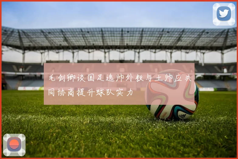 毛剑卿谈国足选帅外教与土帅应共同协商提升球队实力