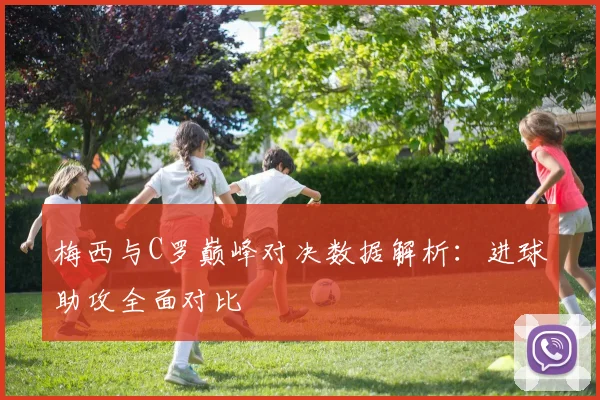 梅西与C罗巅峰对决数据解析：进球助攻全面对比